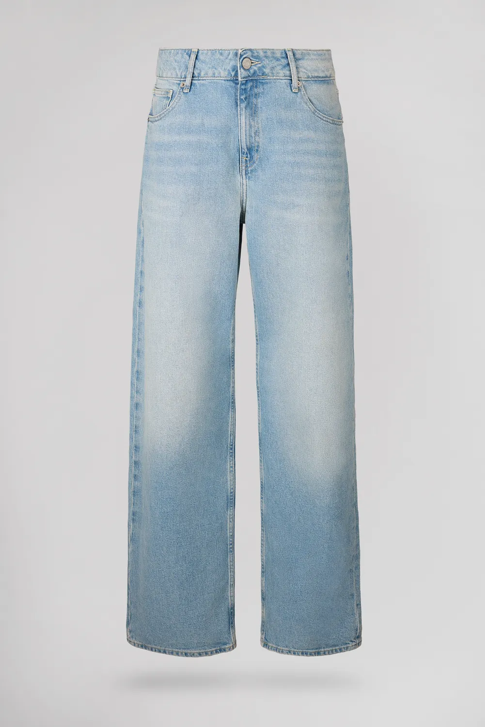 Teddy Smith Tomboy jeans donna indigo chiaro vita bassa