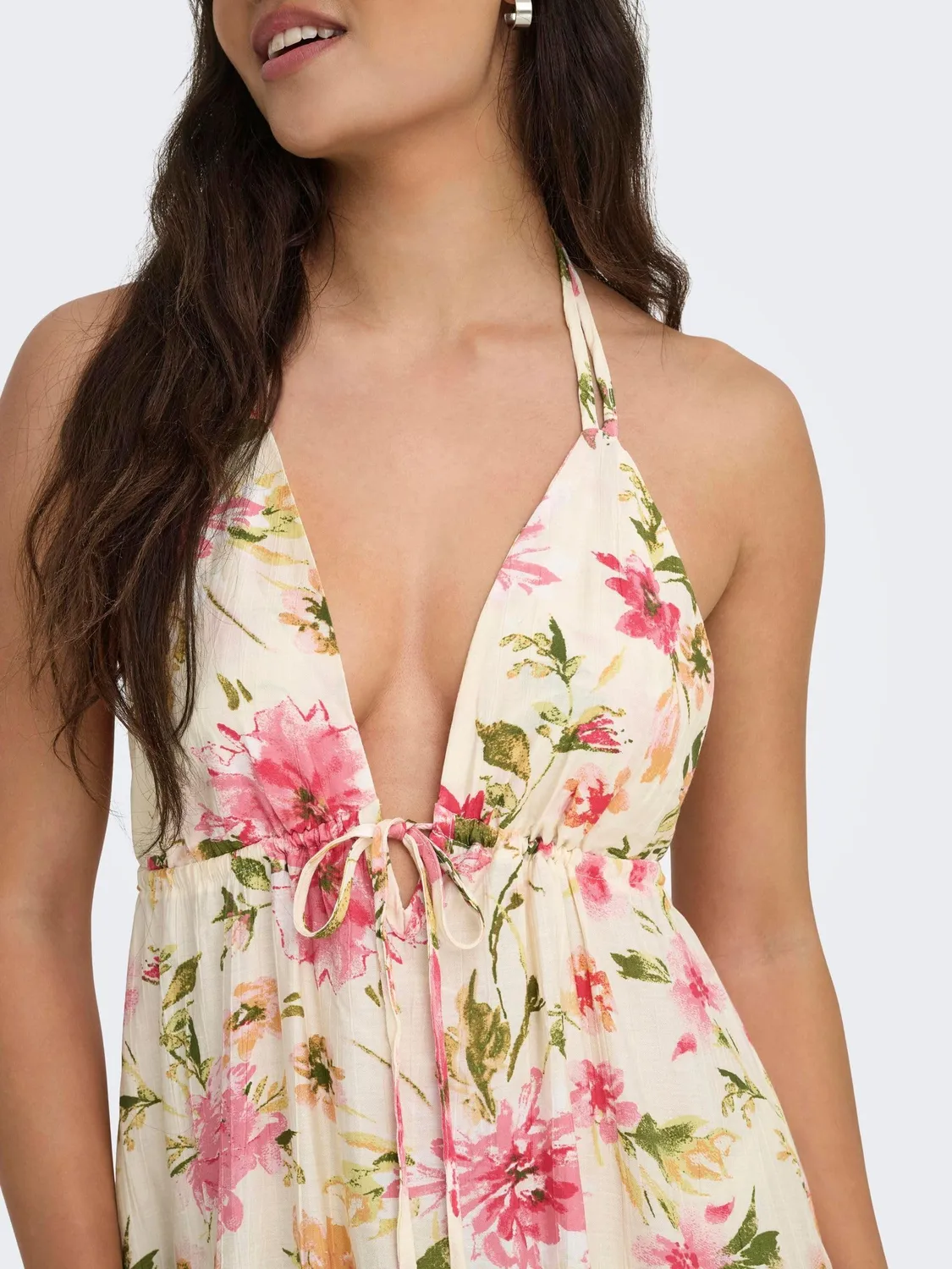 ONLY Onlflower Vestito Lungo S fluido