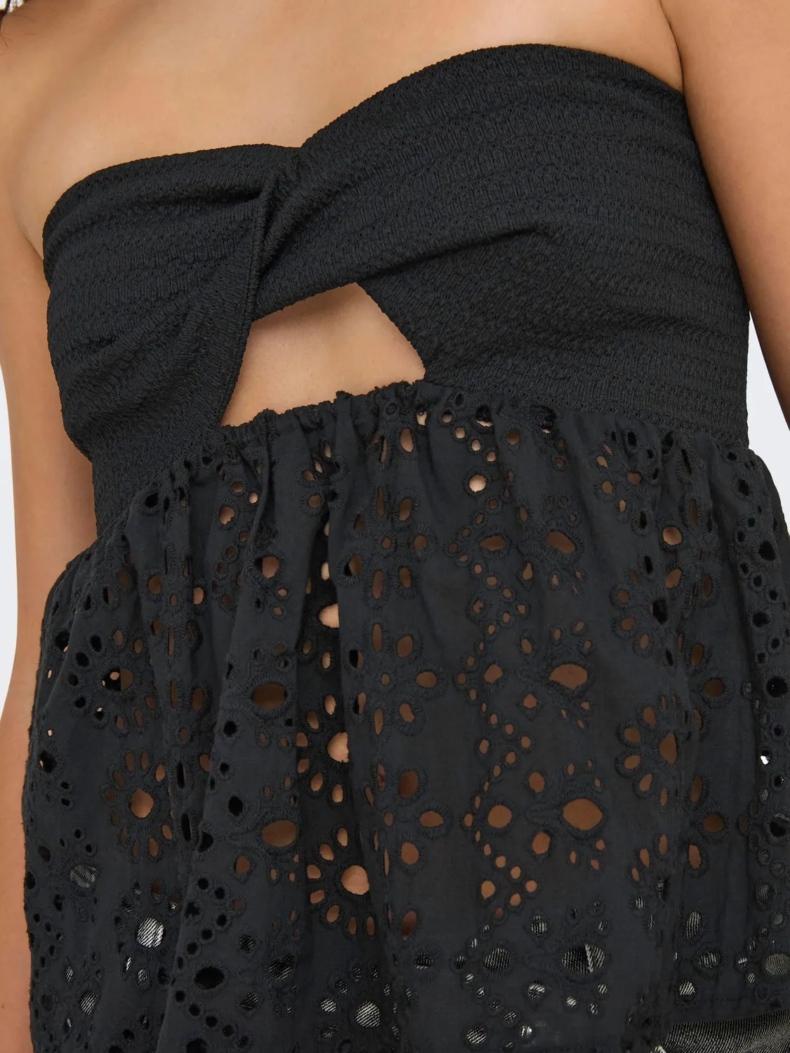 ONLY Onlaurora top a tubo donna fascia elasticizzato