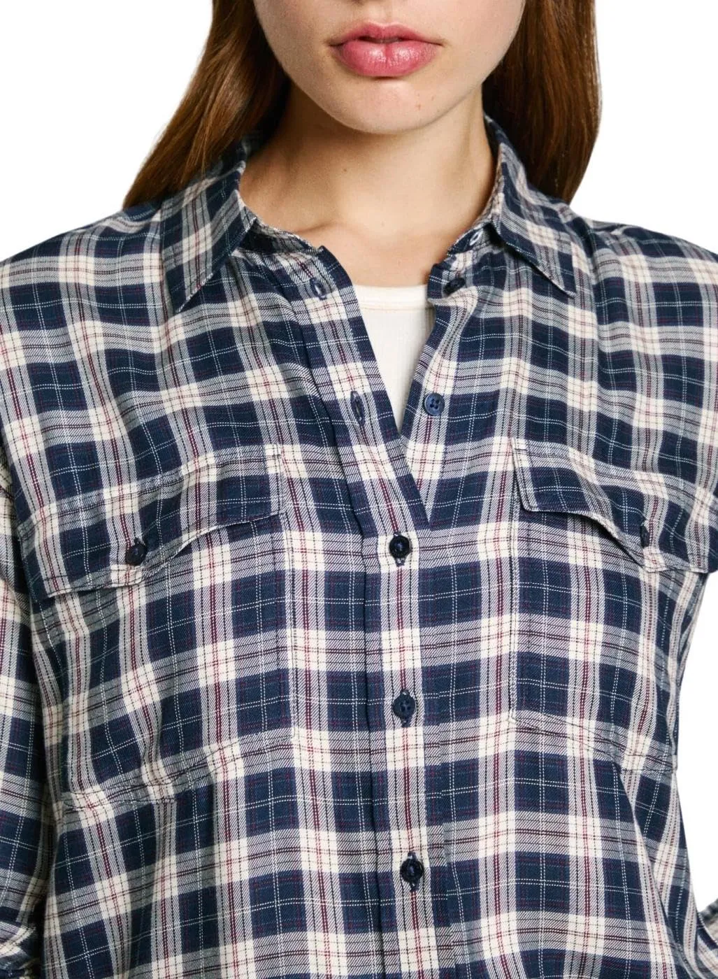 Pepe Jeans Polivia camicia donna manica lunga