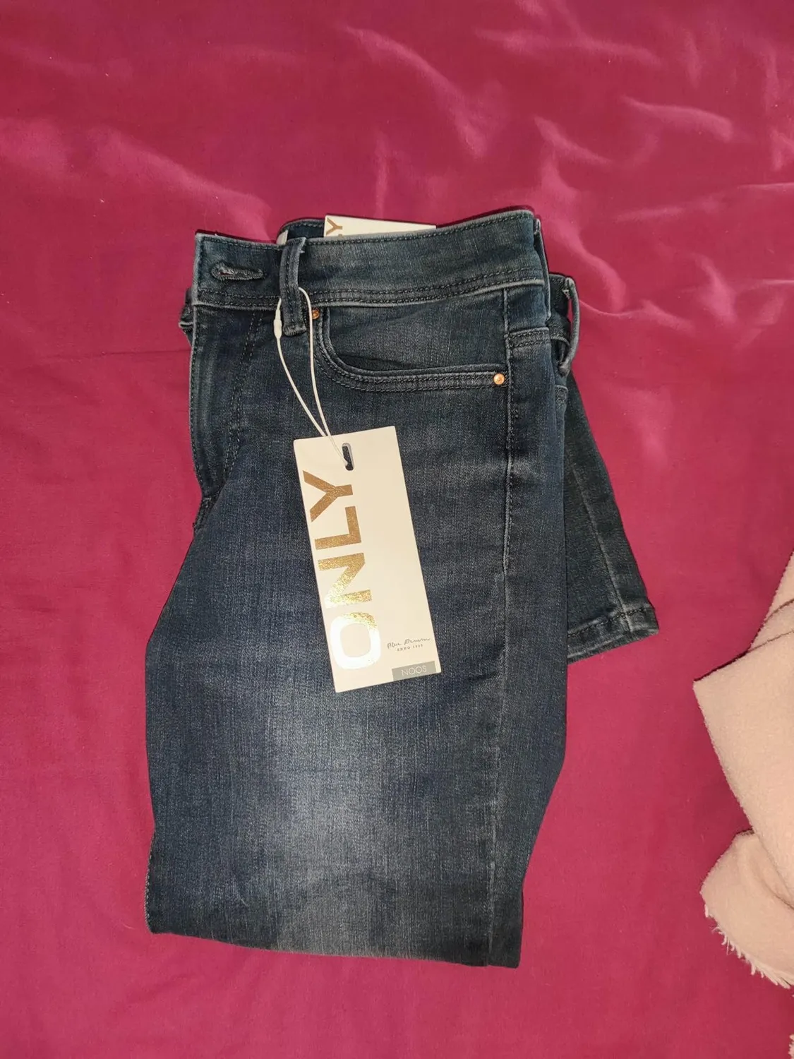 ONLY ONLWAUW jeans stretch donna vita media