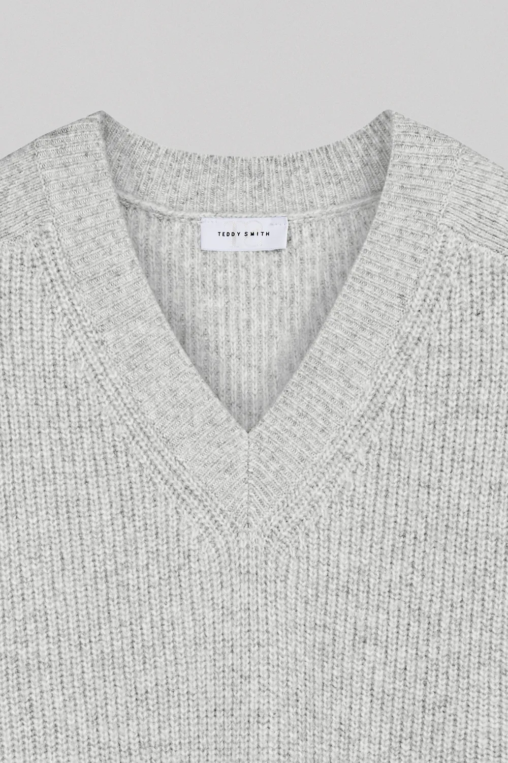 Teddy Smith P-Milo gilet donna grigio chine