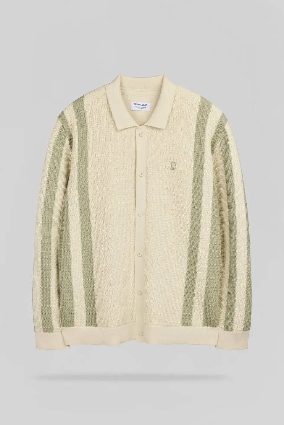 Teddy Smith G-Ilario Gilet Uomo Cream Cotone Polo