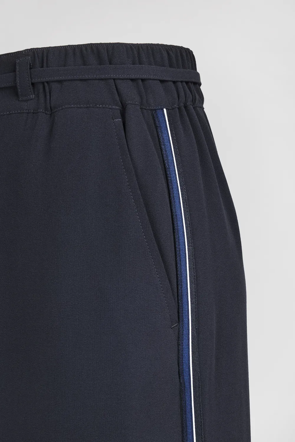 Teddy Smith P-Side pantalone donna navy bistretch
