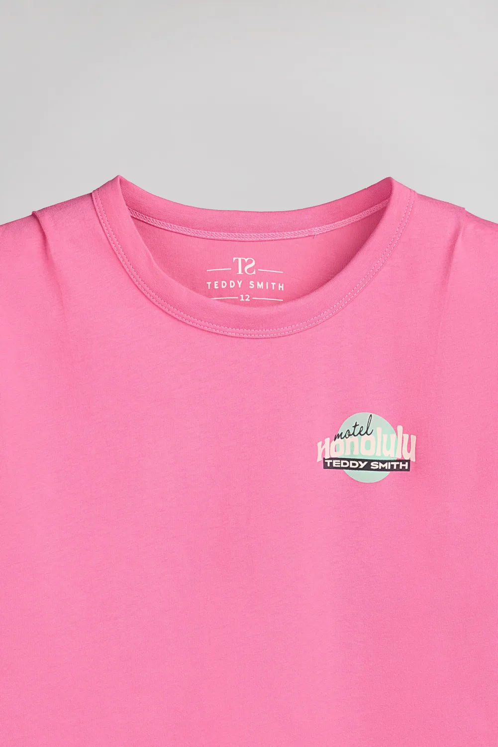 Teddy Smith T-Motel canotta bambina bubble pink
