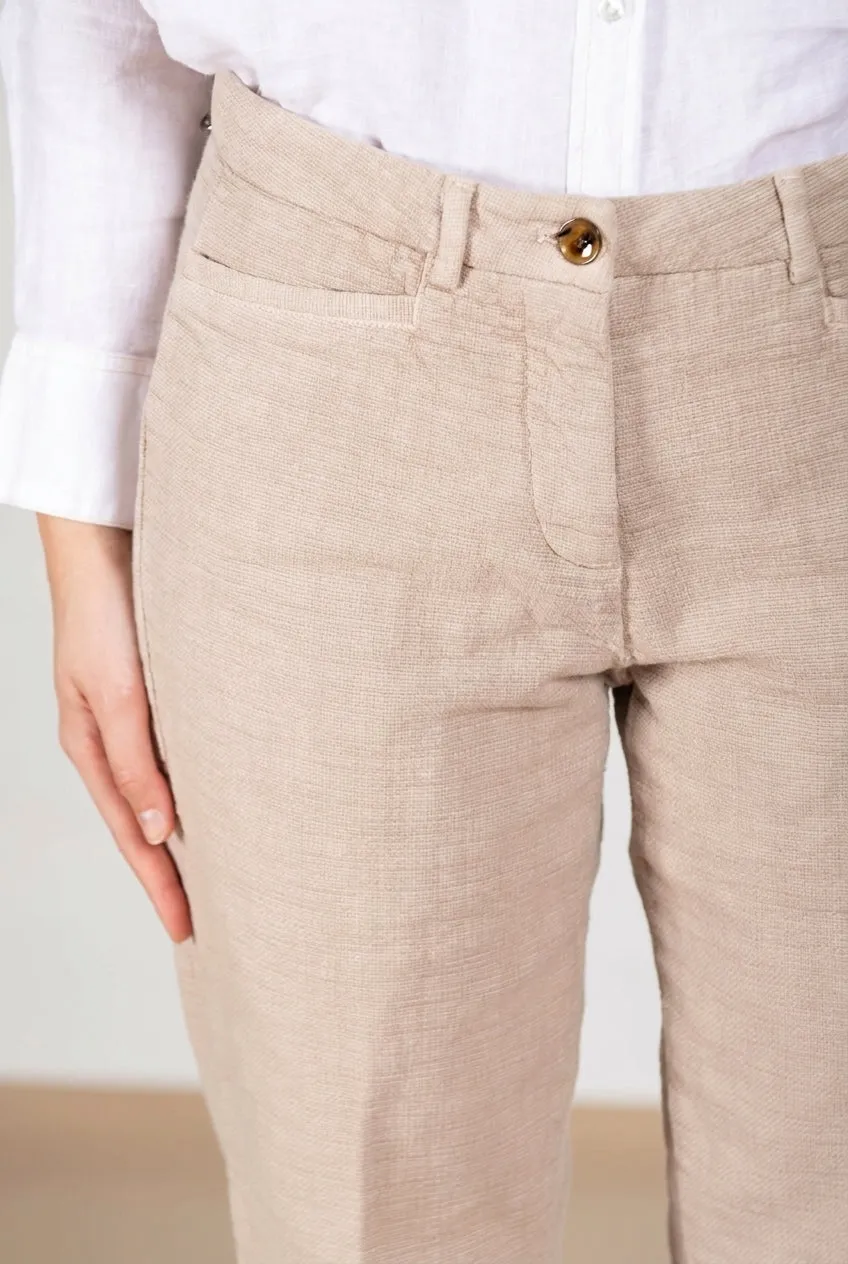 Mason's New York Carrot pantalone chino beige medio