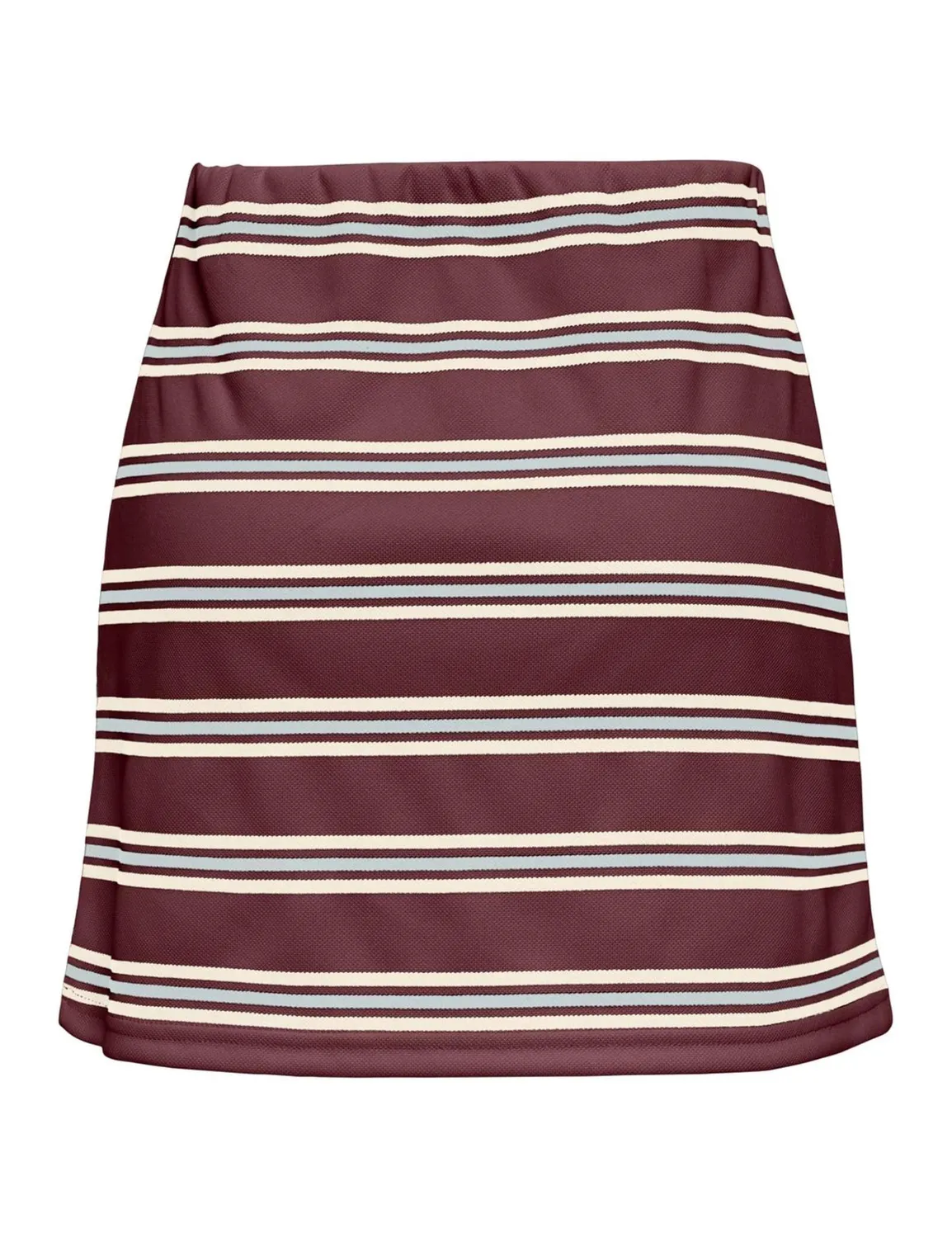 ONLY Onlevie JRS minigonna L rosso vino donna