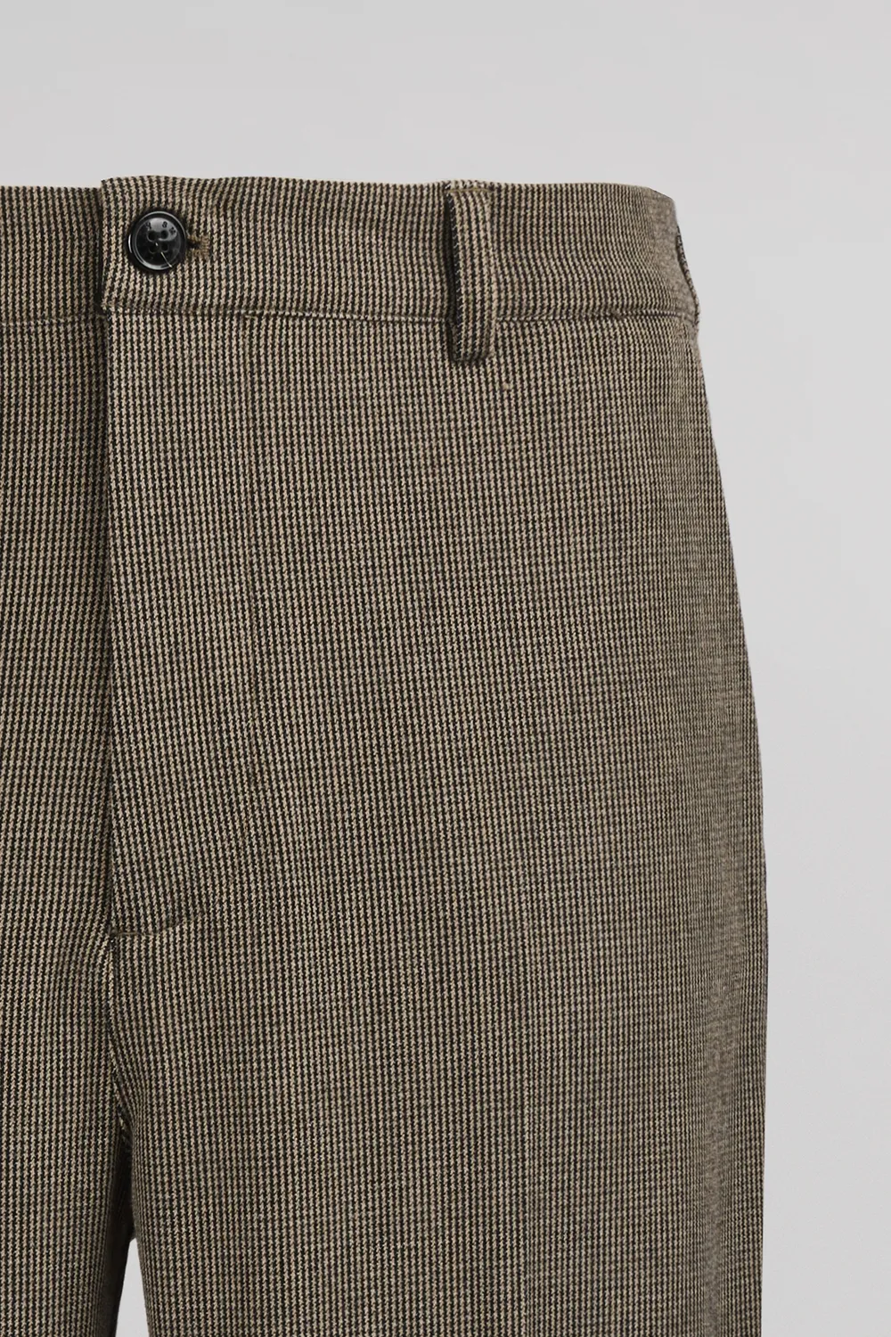 Teddy Smith P-Conrad pantalone uomo beige pied-de-poule
