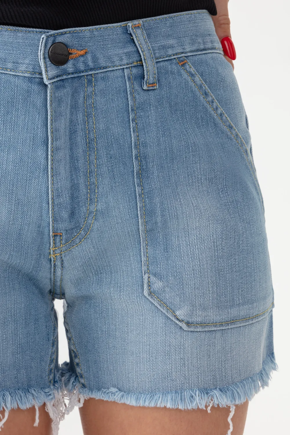 Acquaverde Tools shorts jeans light used sfrangiato