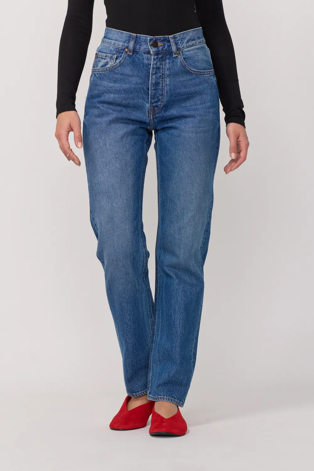 acquaverde Jay jeans Vintage Worn dritti