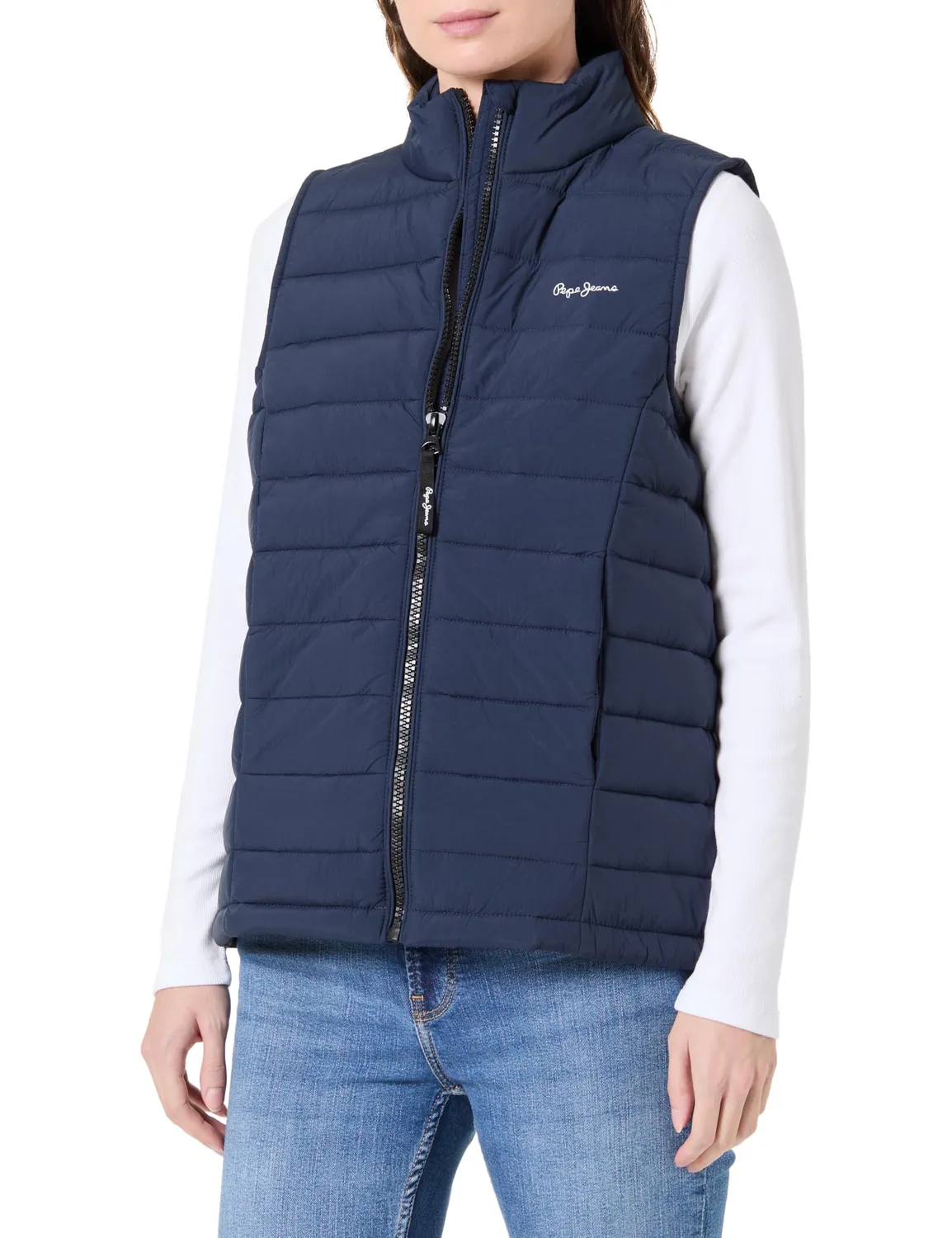 Pepe Jeans Light Puffer Gilet Donna Imbottito