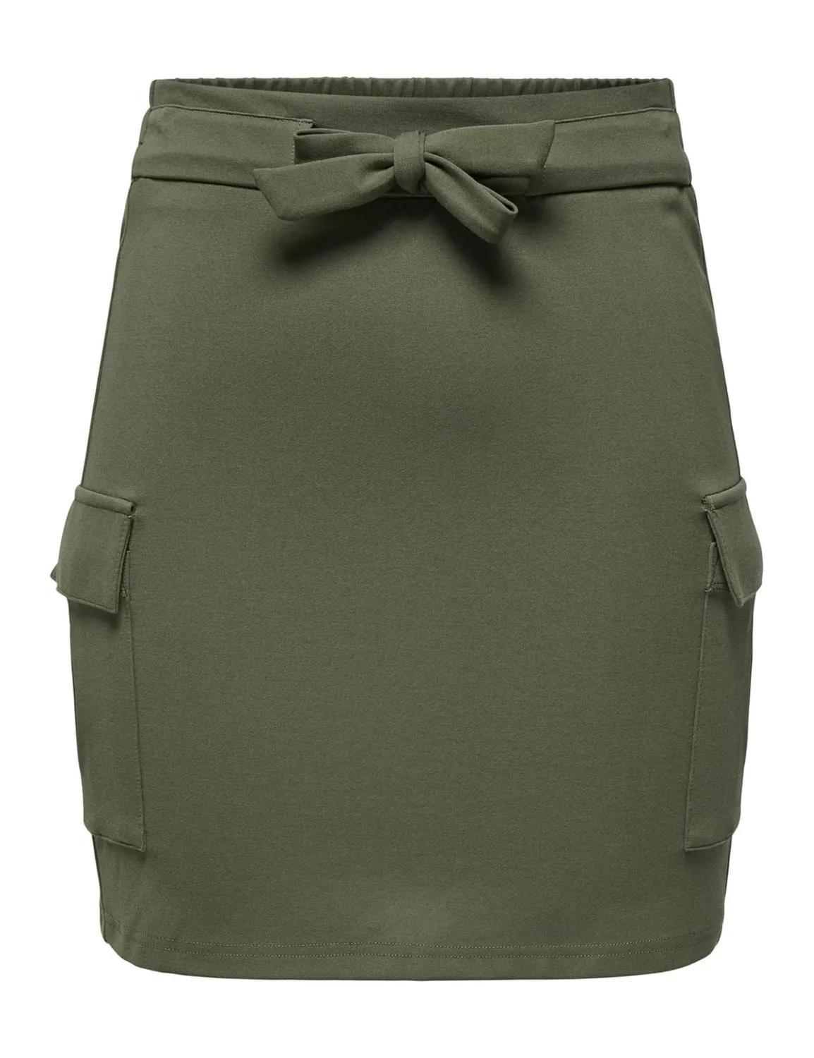 Only Onlpoptrash minigonna cargo donna nera cintura