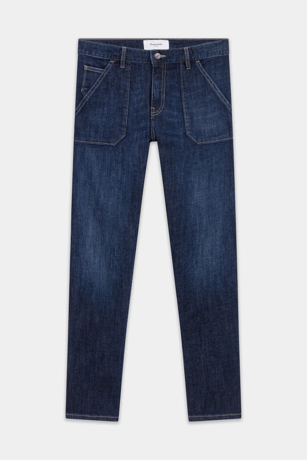 Acquaverde Pierce jeans caviglia dark aged