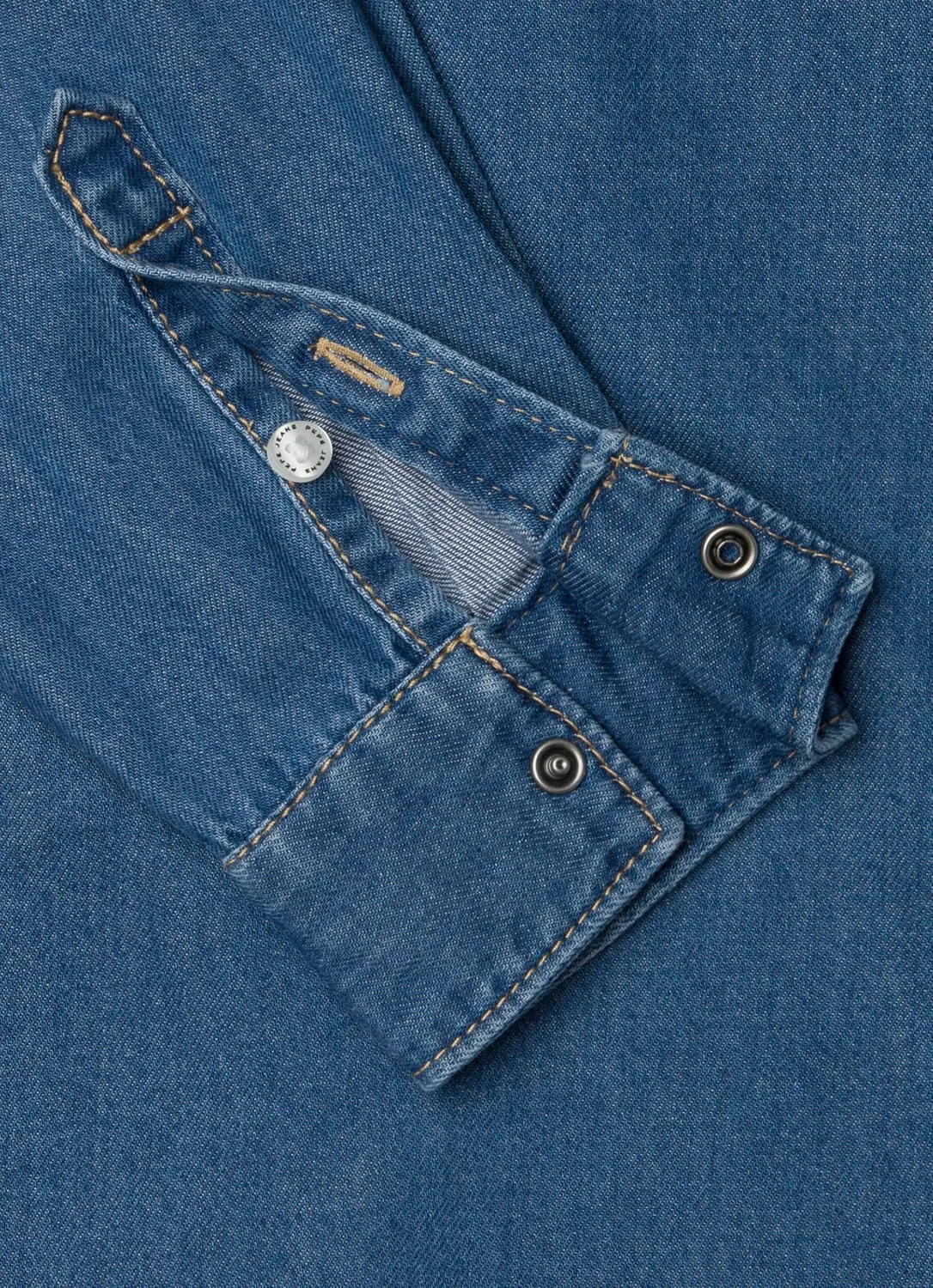 Pepe Jeans chemisier vestito donna denim indaco