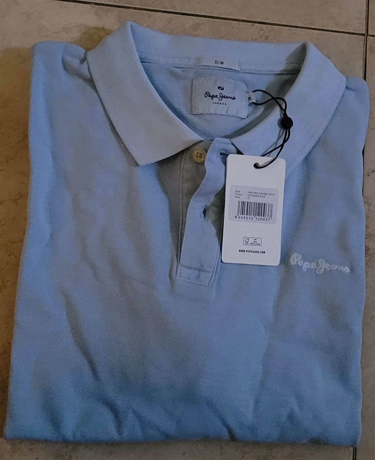 Pepe Jeans Vincent GD N polo uomo slim fit cotone