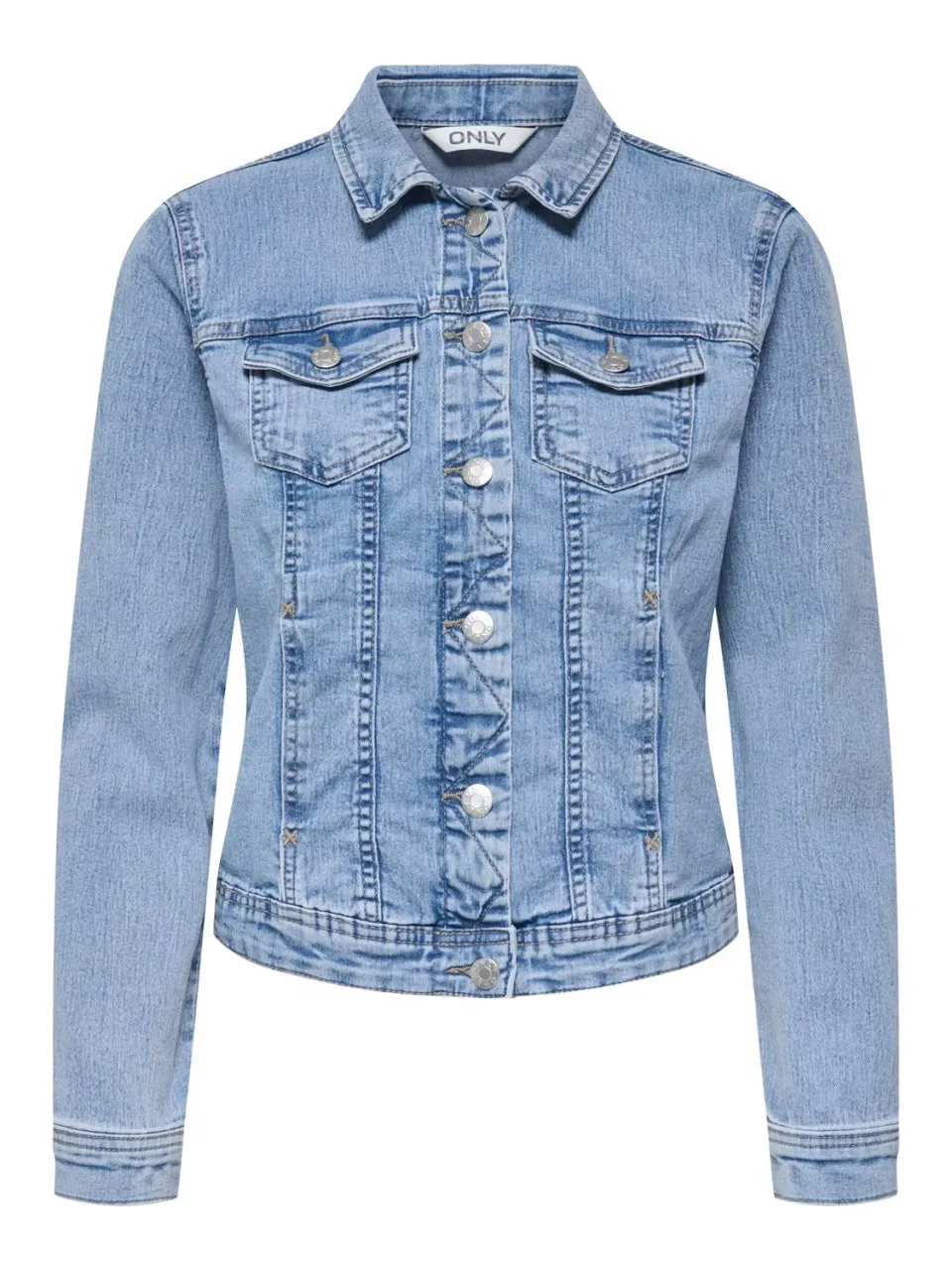 ONLY Onltia giacca denim donna Light Blue Denim