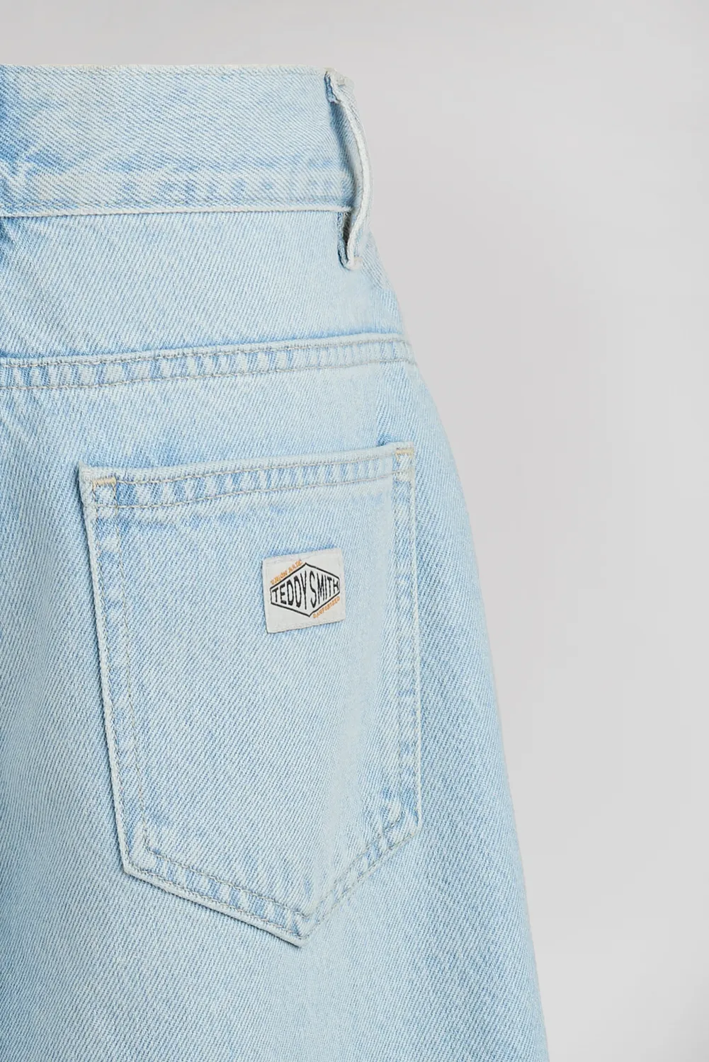 Teddy Smith Big Memphis JR jeans baggy bleached ragazzo