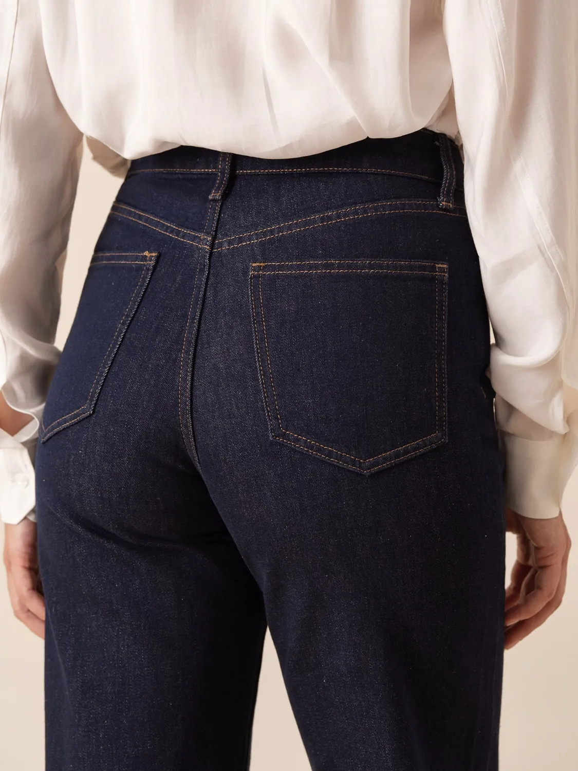 Oraije Barbara jeans dritti brut lunghi