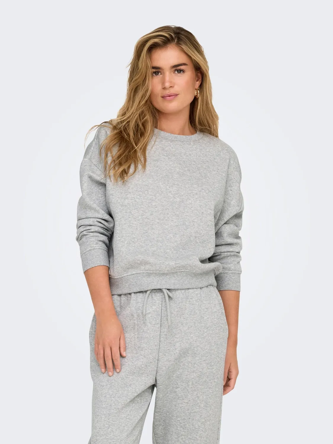 Only Onlsweat Felpa Donna Girocollo XS Tinta Unita