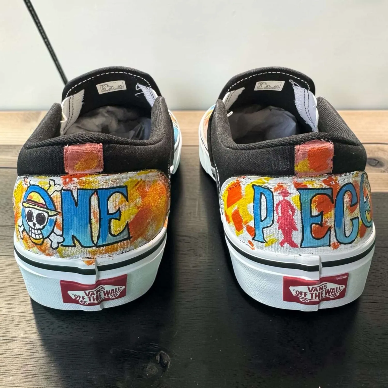 Never Say Never Vans Slip-On Thousand Sunny sneakers dipinte