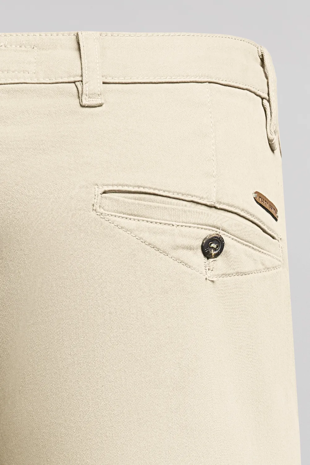 Teddy Smith Pallas Chino pantalone cream uomo slim弹性