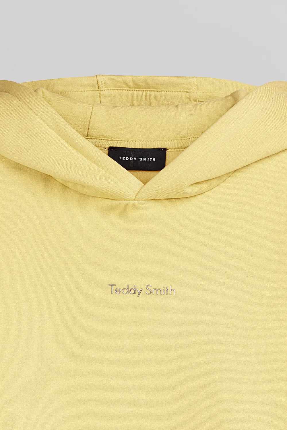 Teddy Smith S-Solene Hoody Felpa Giallo Citron Bimba