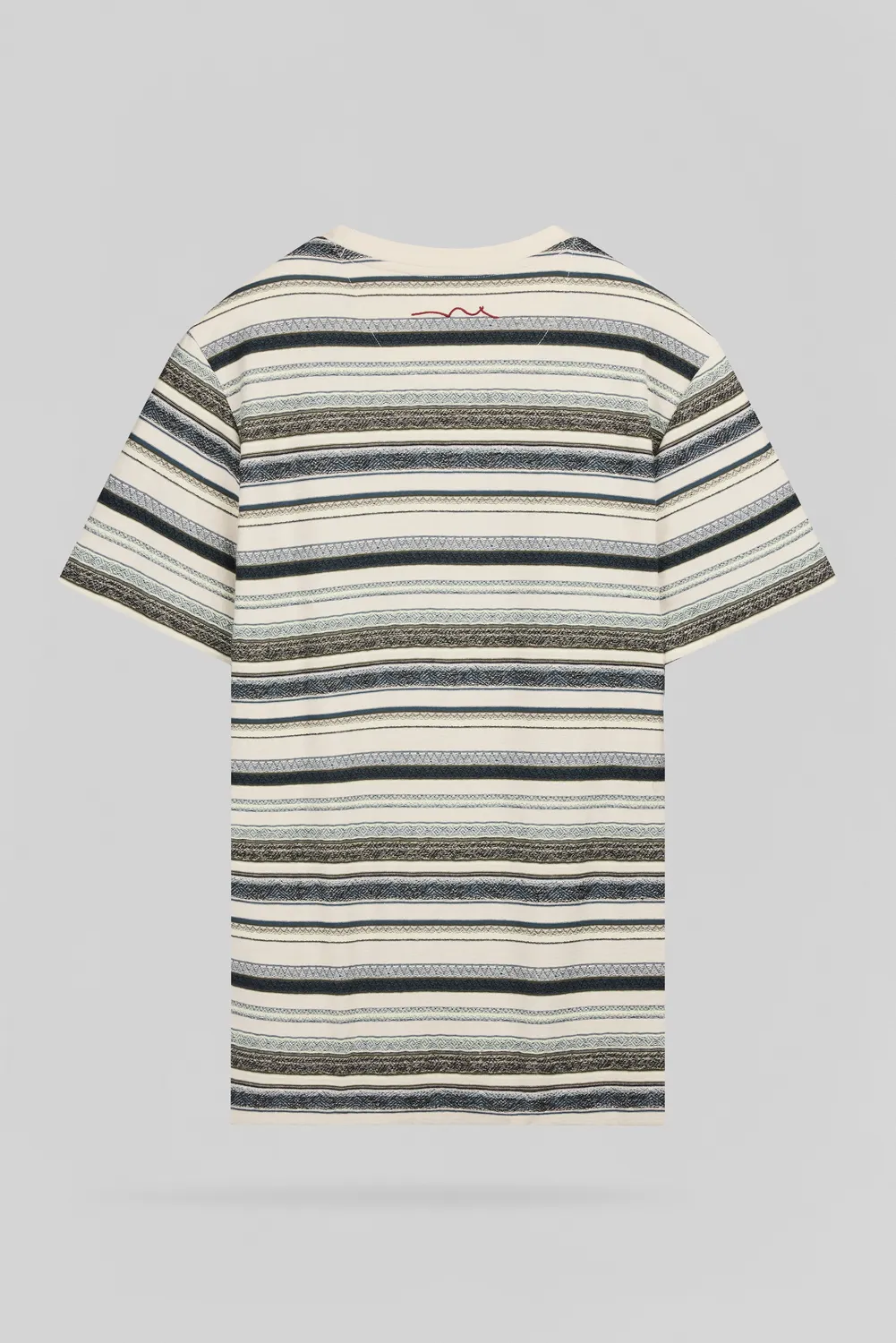 Teddy Smith T-Mateo t-shirt crema uomo righe