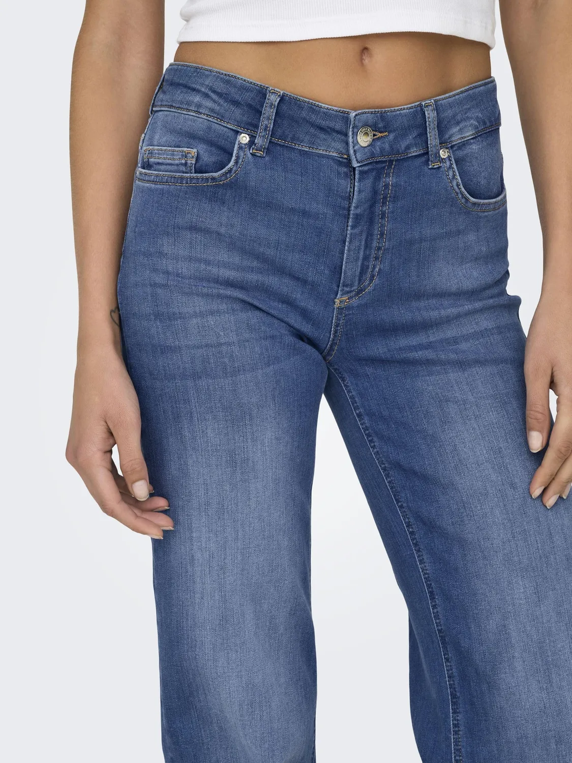 ONLY ONLBLUSH jeans donna vita media M/32L