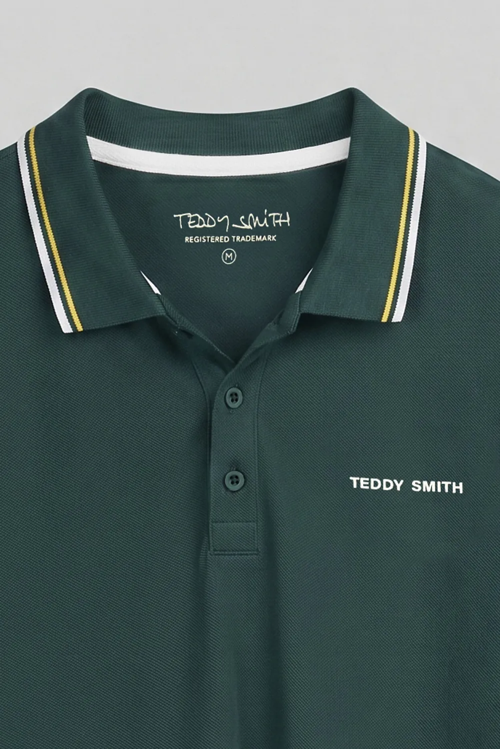 Teddy Smith Pasian 2 Vert Pin polo uomo cotone