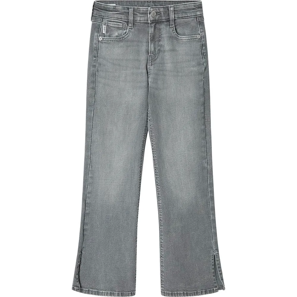 Pepe Jeans Willa Slim Flare Jeans Bambina Blu Oxford