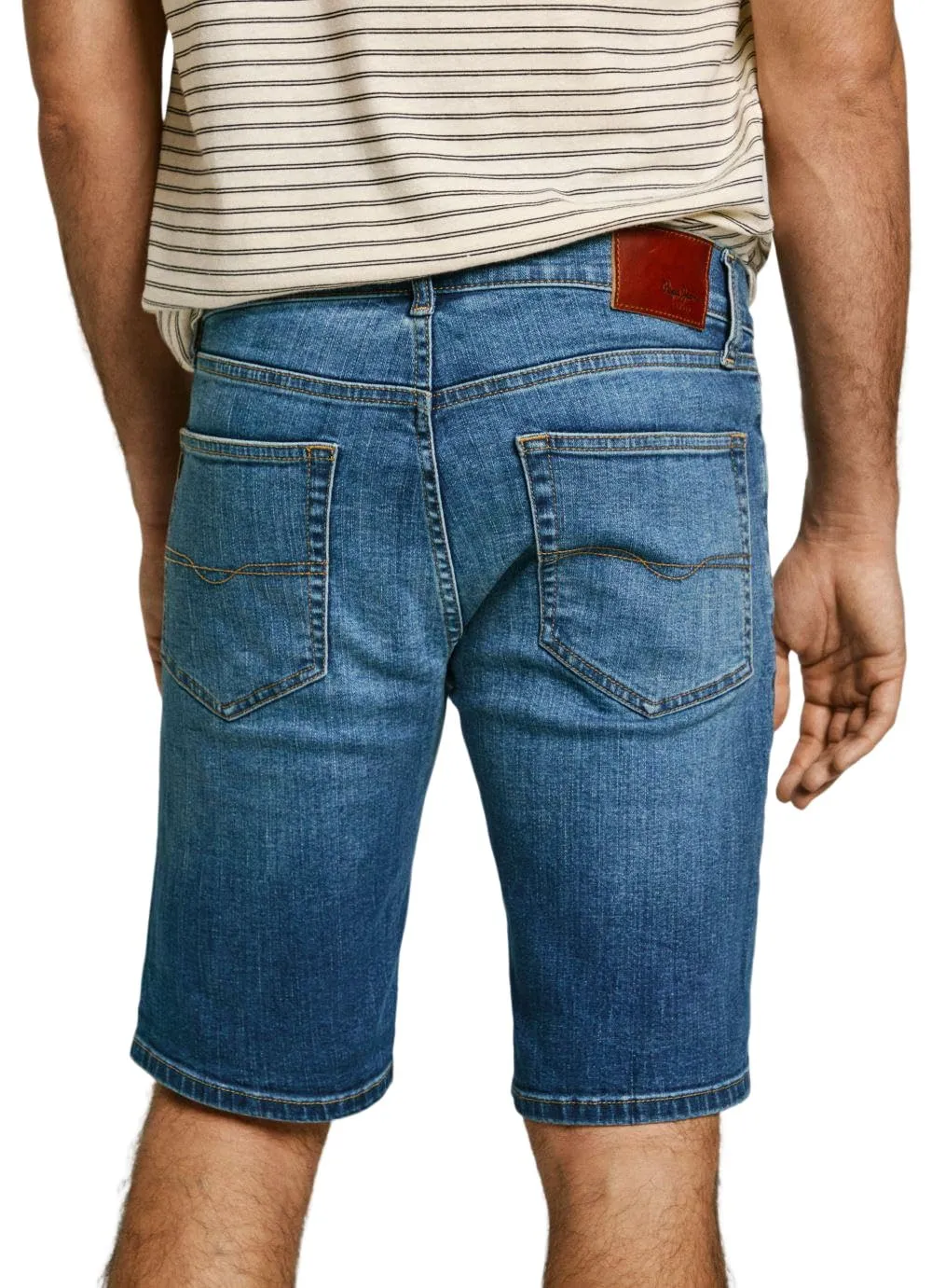 Pepe Jeans Slim Short Pantaloncini Uomo 34W Denim