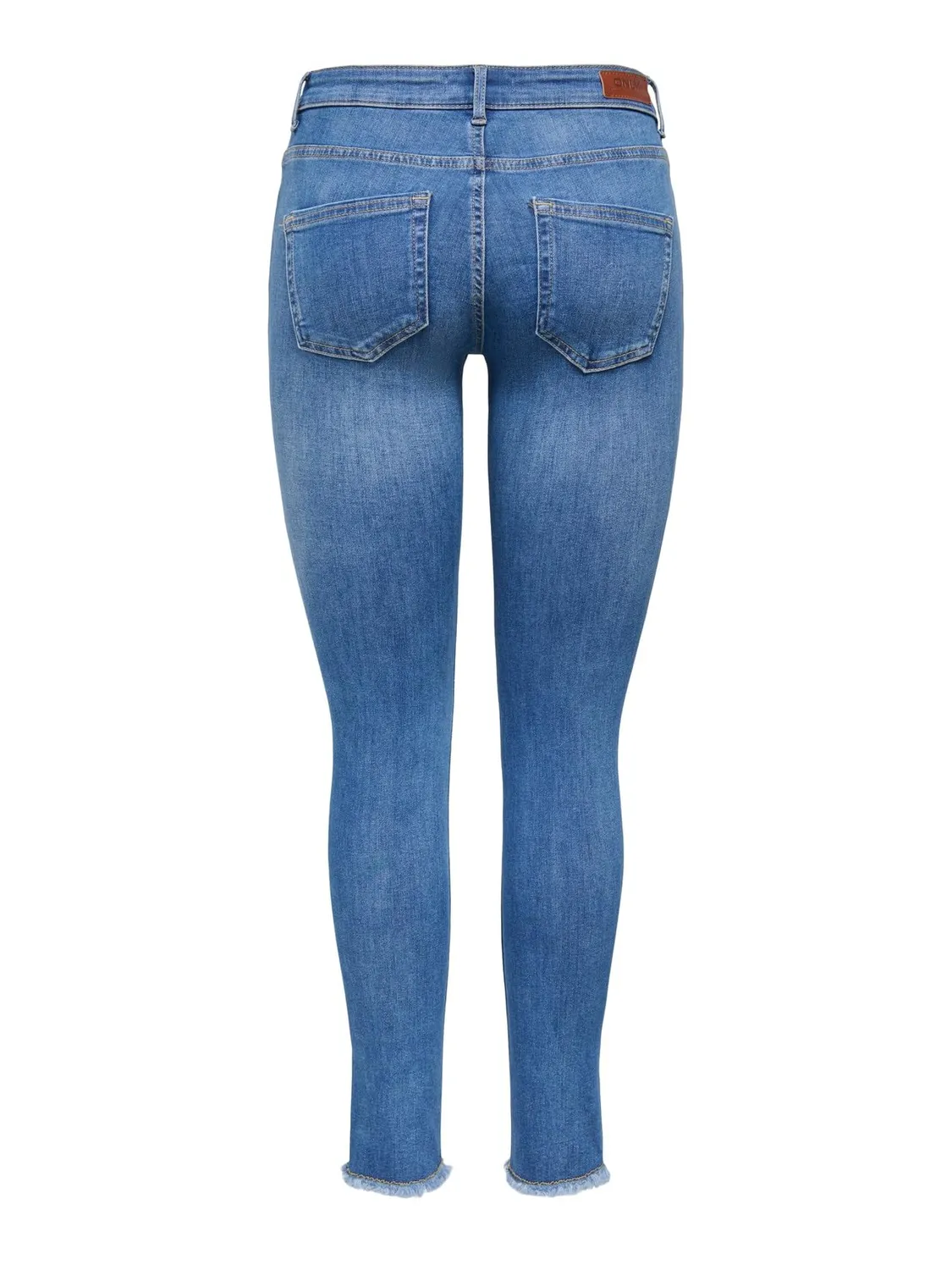 ONLY ONLBLUSH Mid SK Jeans Donna Blu gamba skinny S