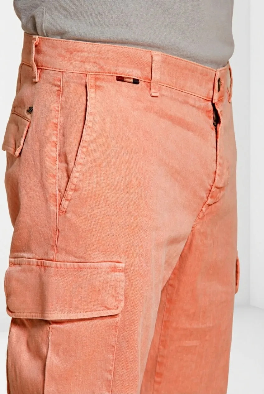 Mason’s Chile pantalone cargo uomo corteccia regular fit