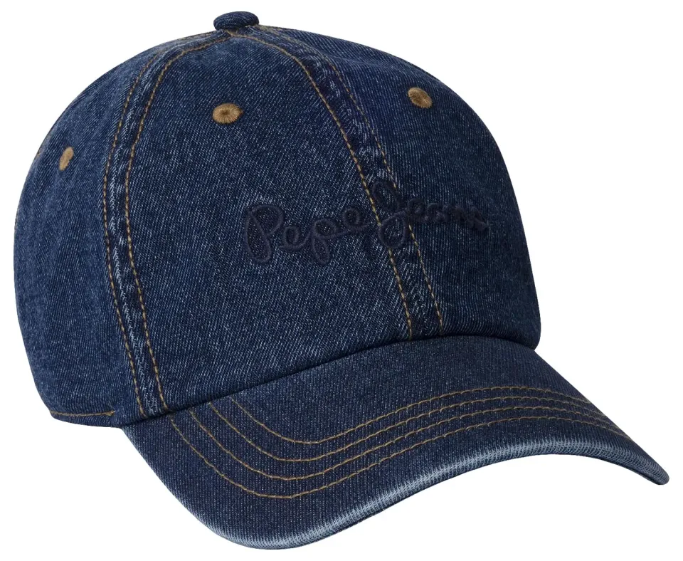 Pepe Jeans Grace Cappello Donna Denim Blu Unica