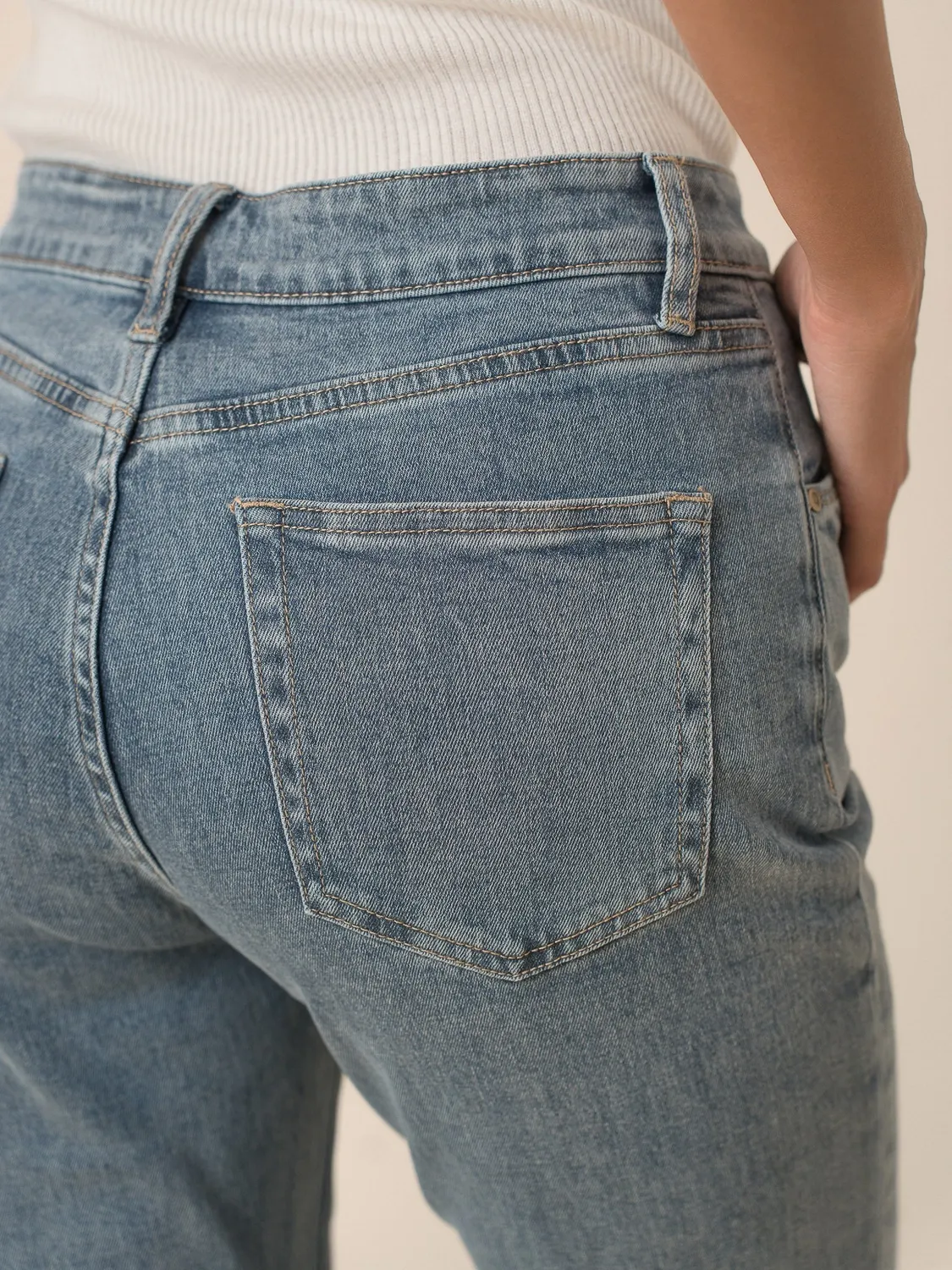Oraije Milena jeans slim blu vintage