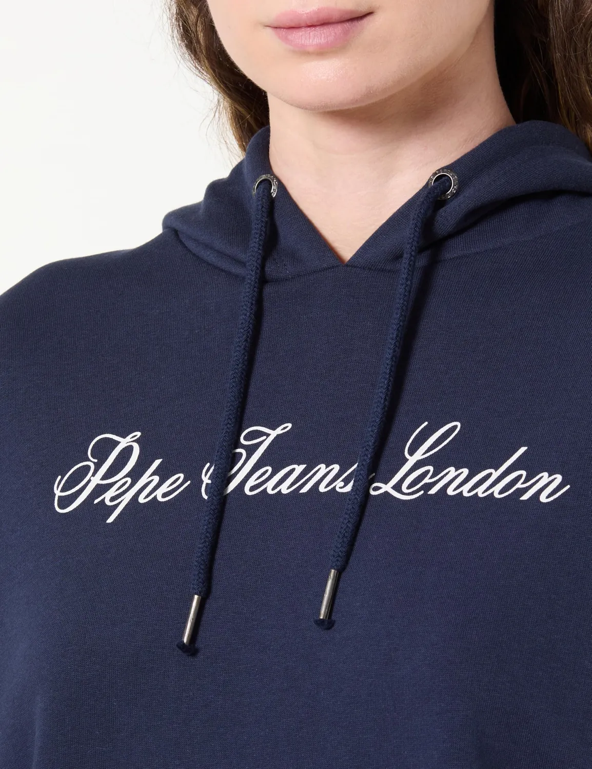 Pepe Jeans W Basic Hoodie felpa donna con cappuccio