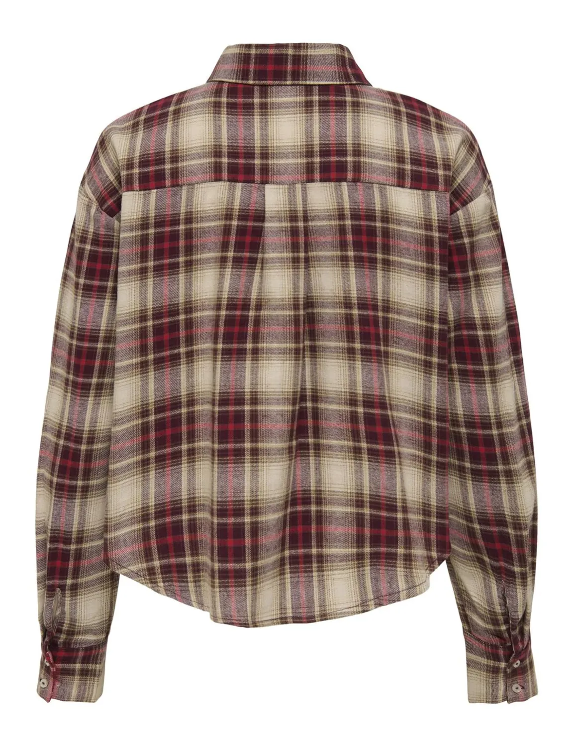 ONLY Onljilda LS Check Shirt Wvn camicia donna