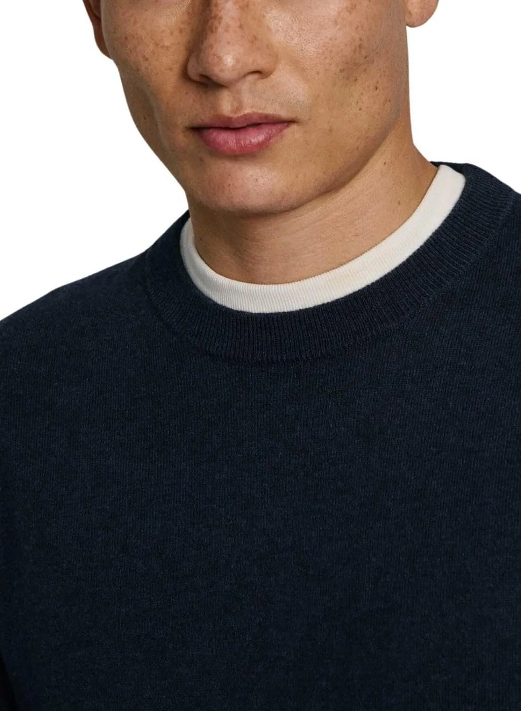 Pepe Jeans New Andre Crew Neck maglione uomo tinta unita
