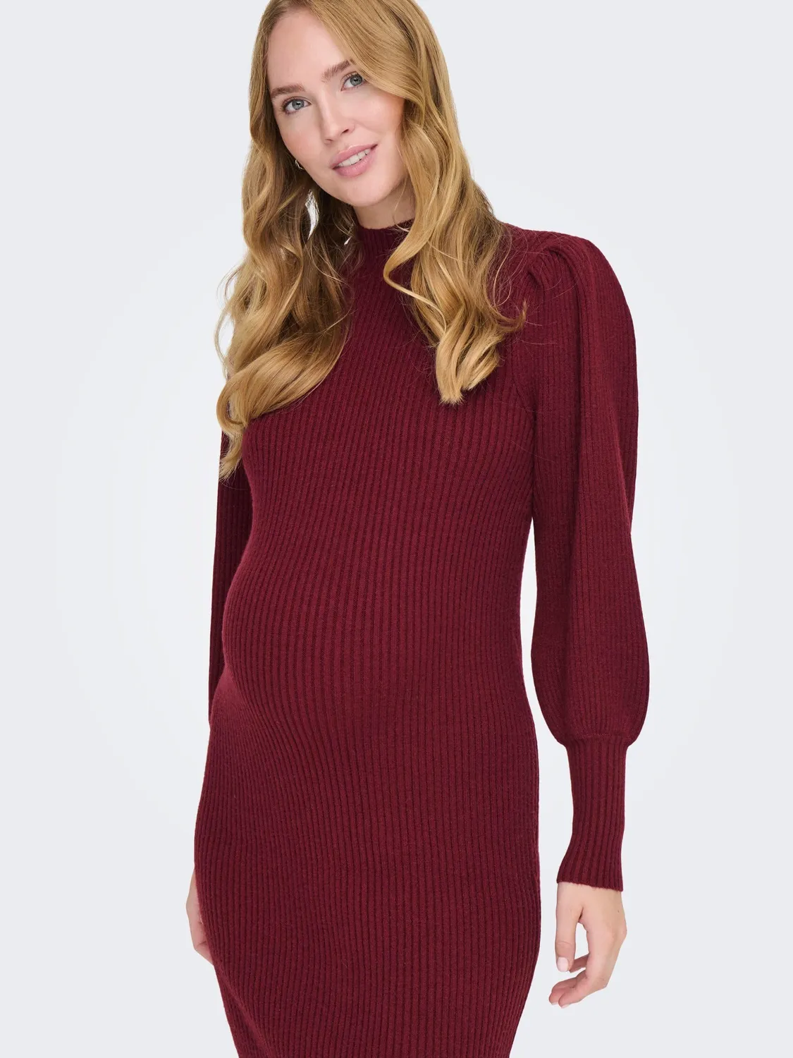 ONLY Maternity Olmkatia abito premaman mini collo alto