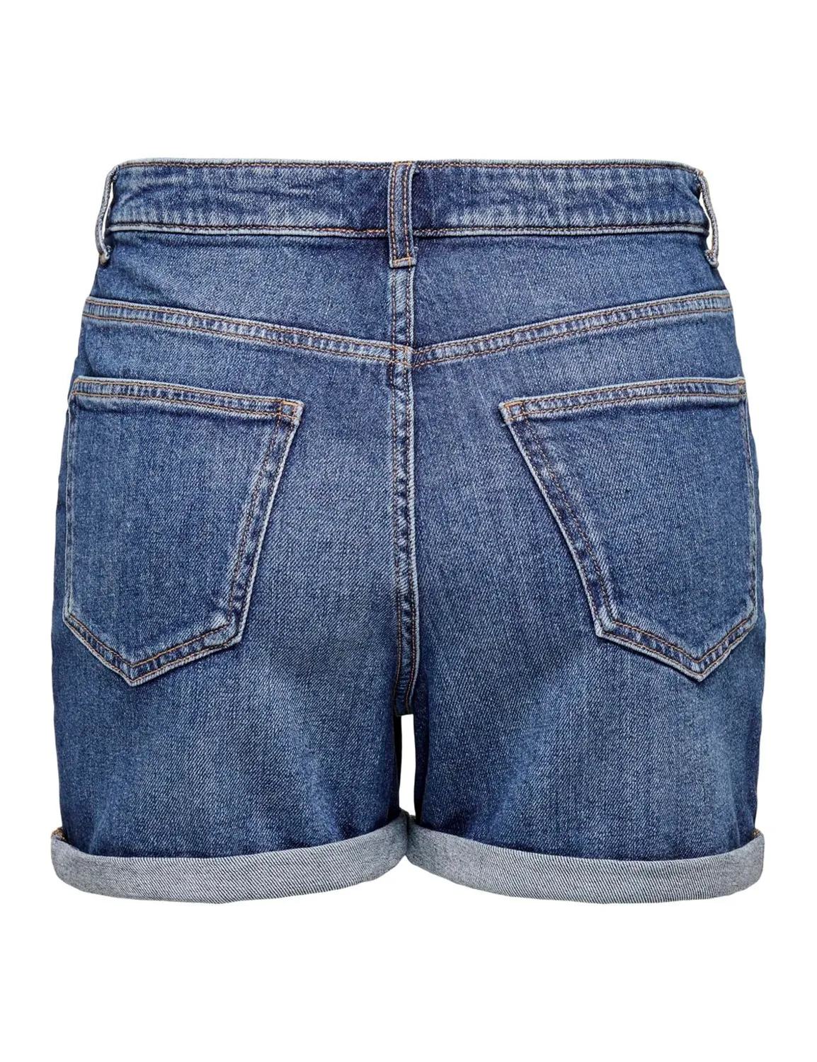 Only Onljosephine Shorts Jeans Donna Vita Alta Regular Fit