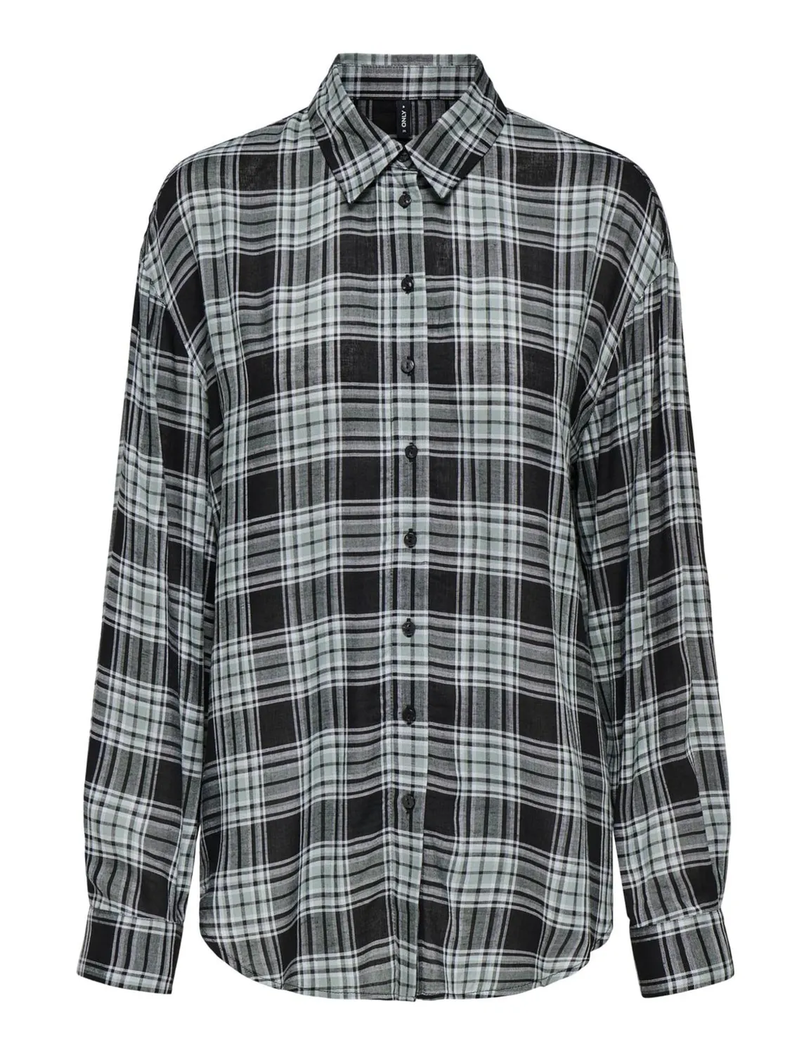 ONLY Onlevia Check camicia donna manica lunga morbida