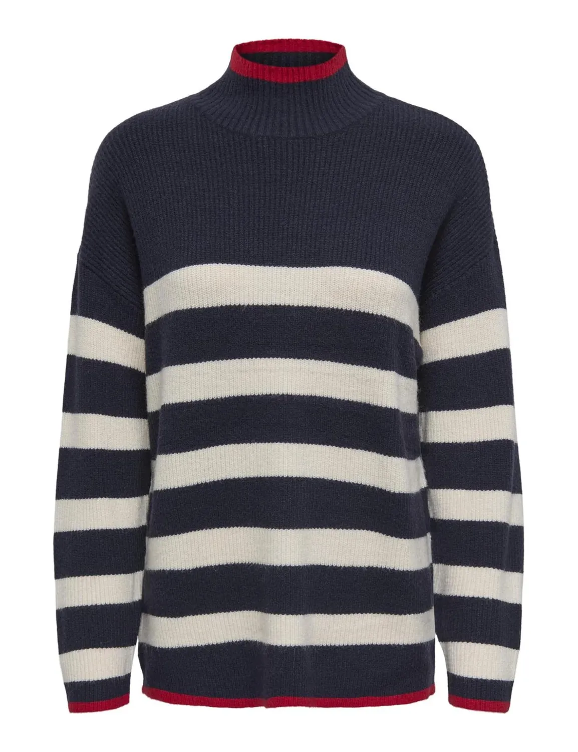 ONLY Onlkatia maglia collo alto a costine