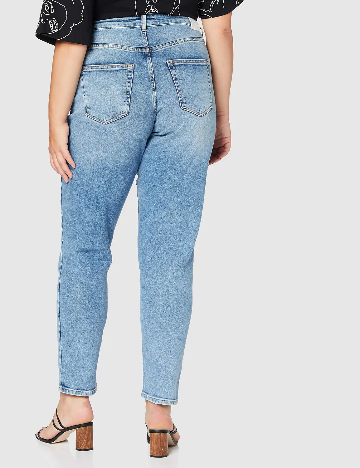 ONLY ONLEMILY Pantaloni Dritti Donna Nero