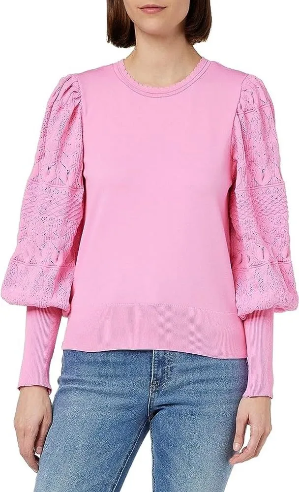 Only Onlmelita Pullover Donna Girocollo Maglia Lunga Nero