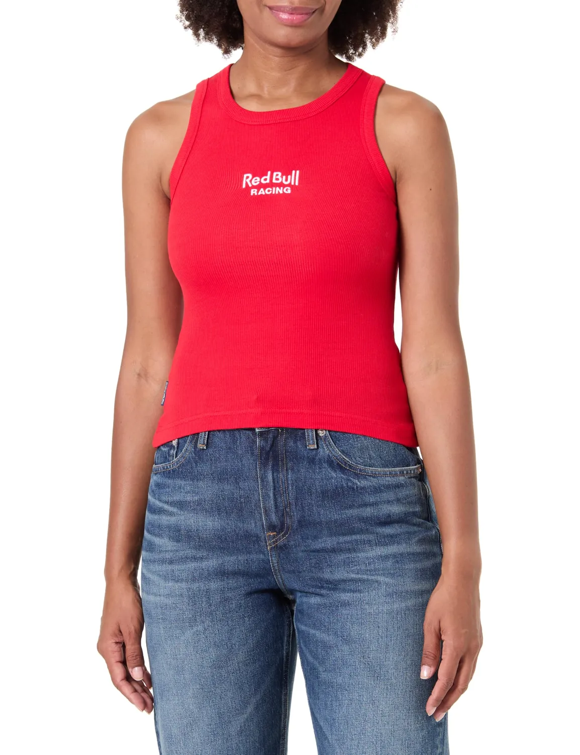 Pepe Jeans Classic Logo Tank Top Donna Cotone Elasticizzato