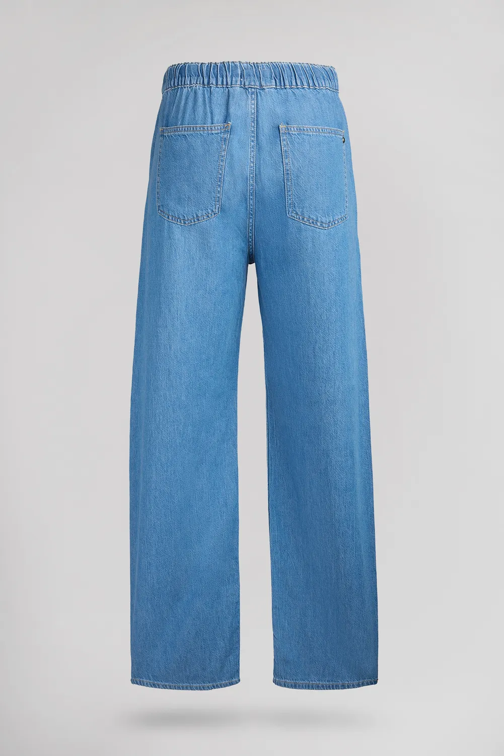 Teddy Smith P-Lily jeans fluido indigo chiaro donna