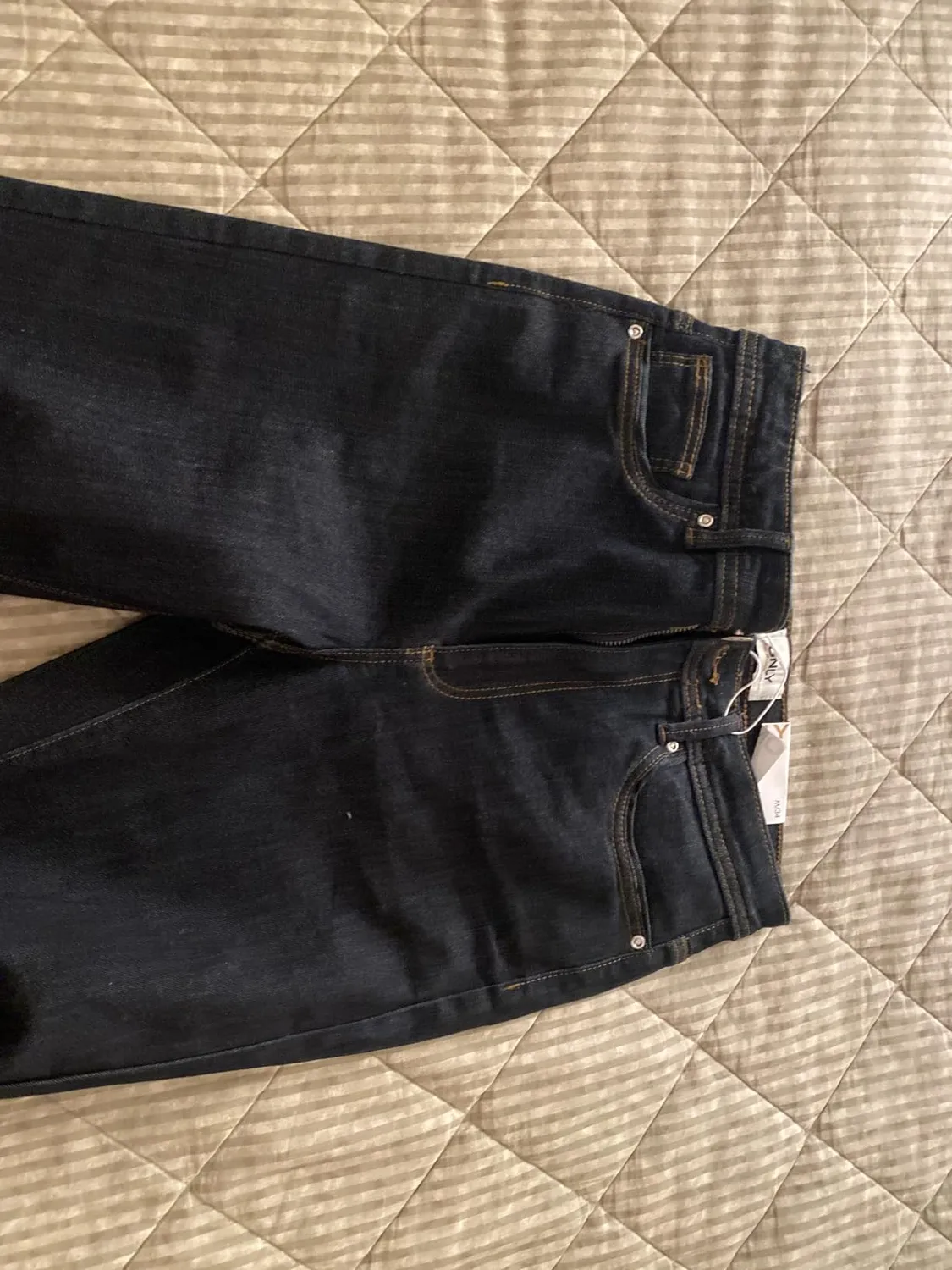 ONLY Onlwauw Life HW jeans flare donna S/30L blu