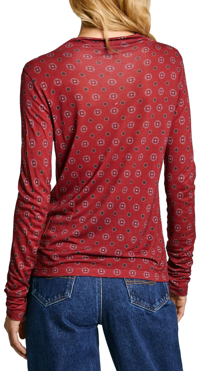 Pepe Jeans Elicia T-Shirt Donna M Collo Alto