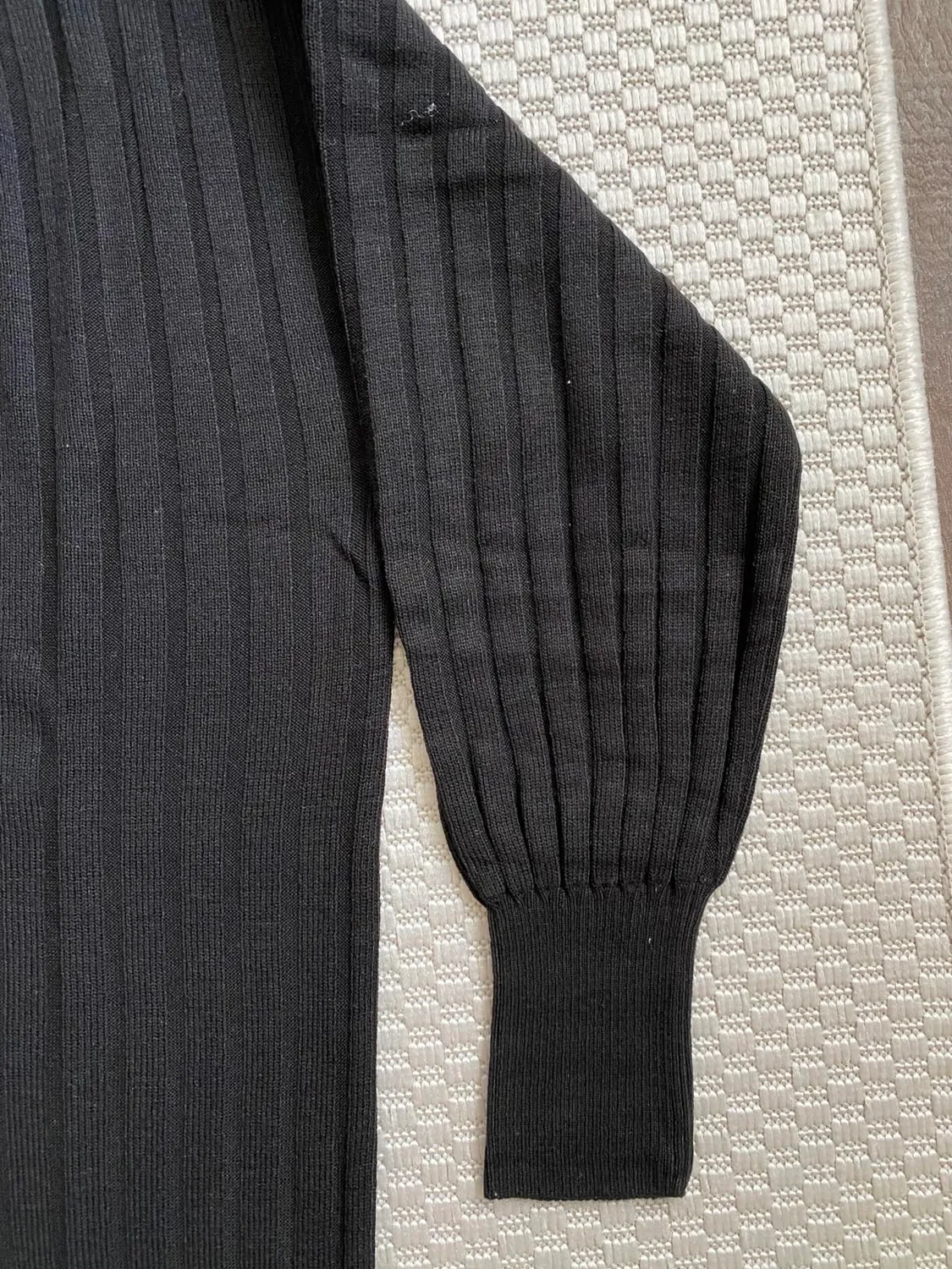 ONLY Onlnew abito midi maglia manica lunga coste