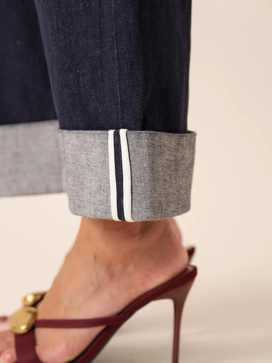 Oraije Loane jeans wide brut
